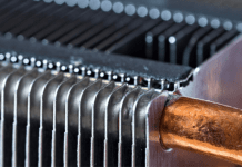 Environmental sustainability with extruded copper heat sink
